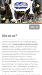 Mobile Screenshot of globaldairyfarmers.com